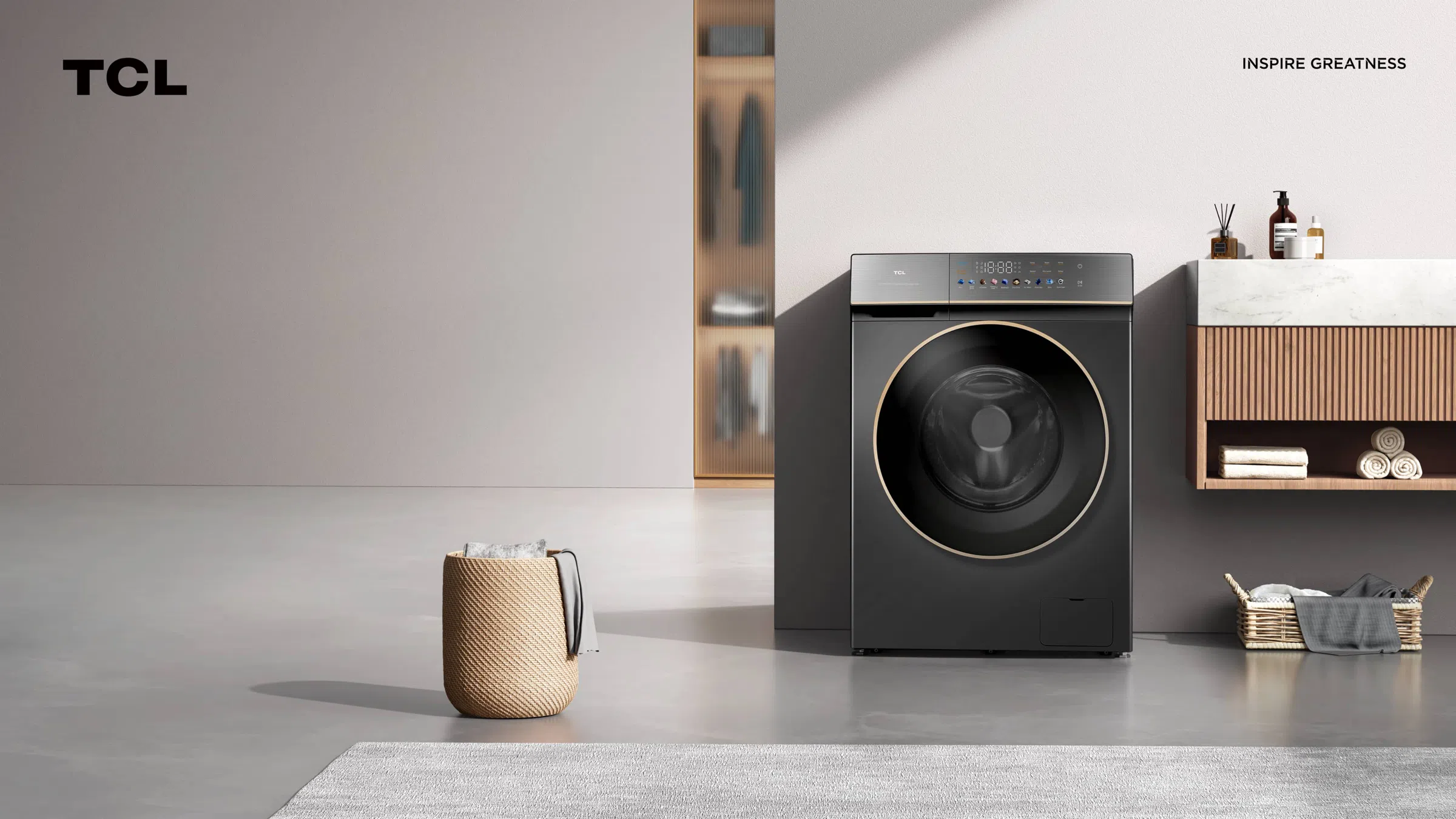 TCL C7110WD-10kg Front Loading Washer and Dryer