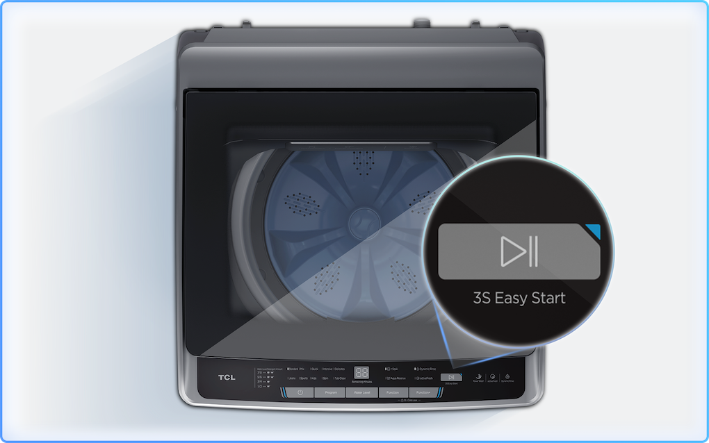 Simplify laundry with one touch