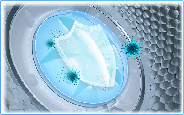 TCL P660 A clean machine means fresher clothes.