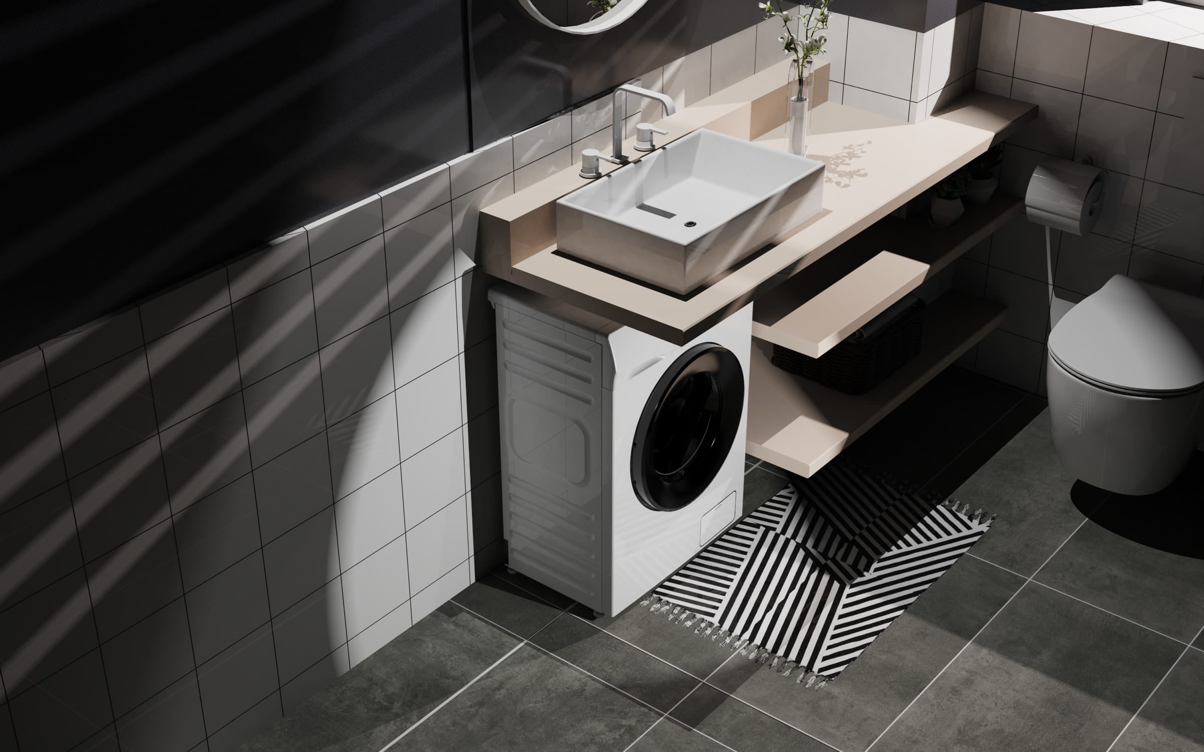 TCL Ultra Slim Series Front Loading Washer