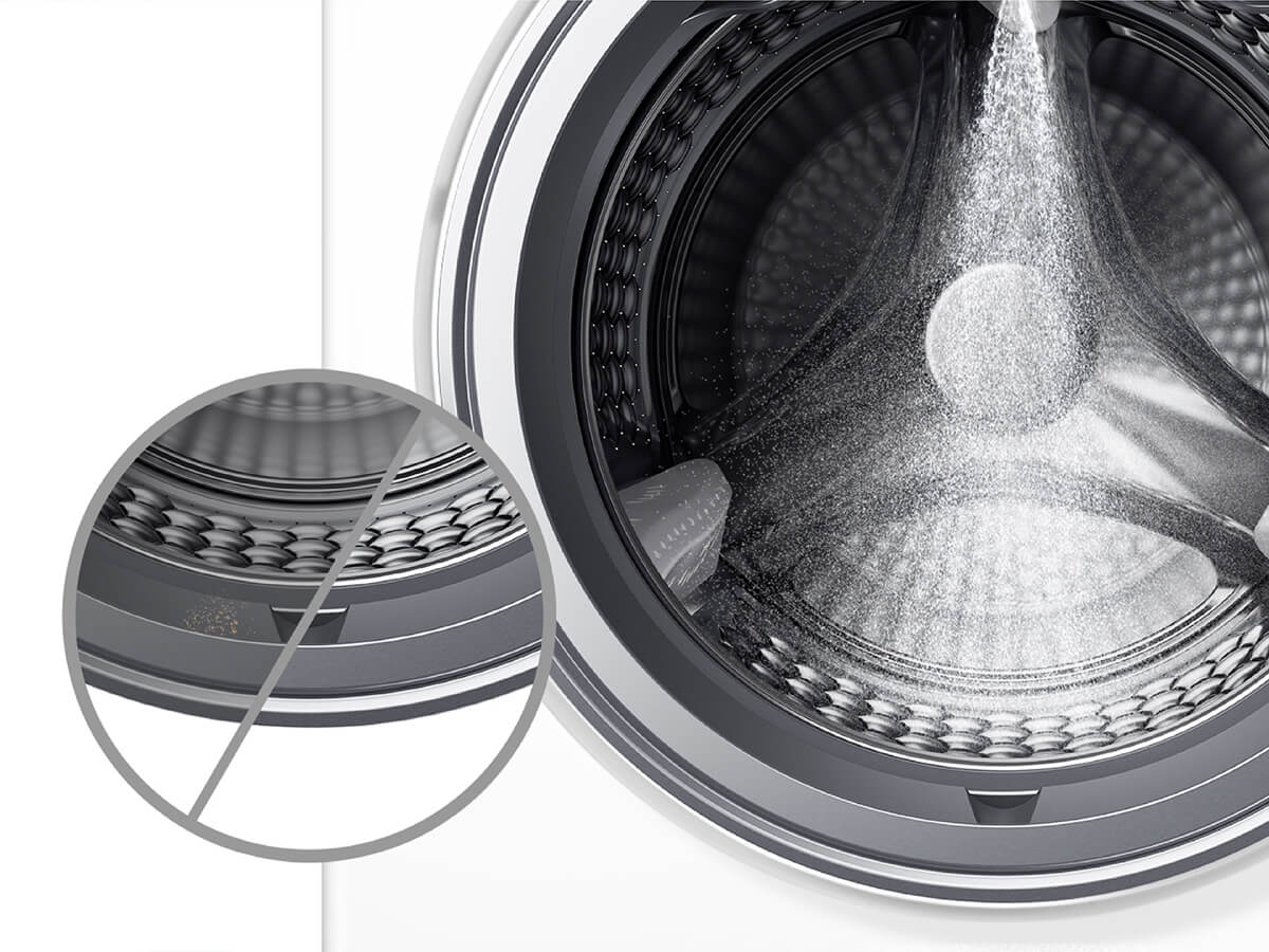 TCL S360 Spray Clean Enusre a Spotless Washing Enviroment