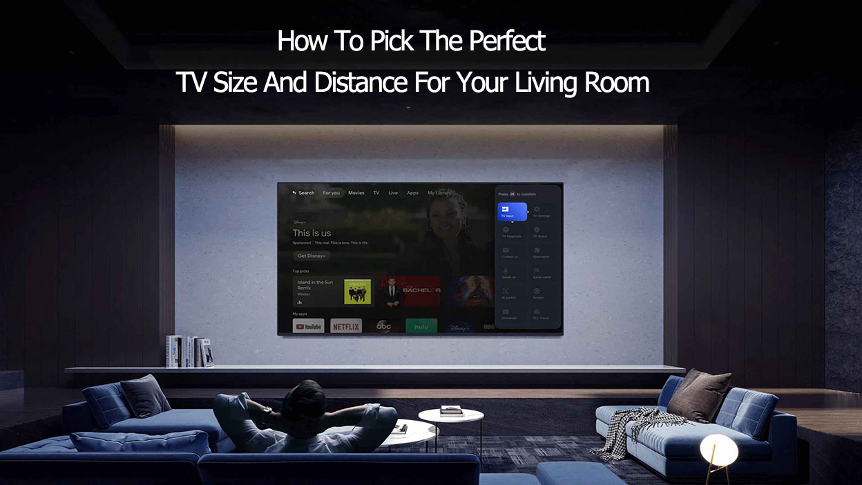 Cómo elegir el tamaño perfecto de la TV y la distancia para su sala de ...