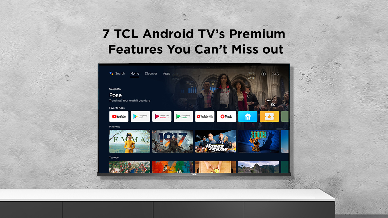 7 funciones premium de TCL Android TV que no te puedes perder
