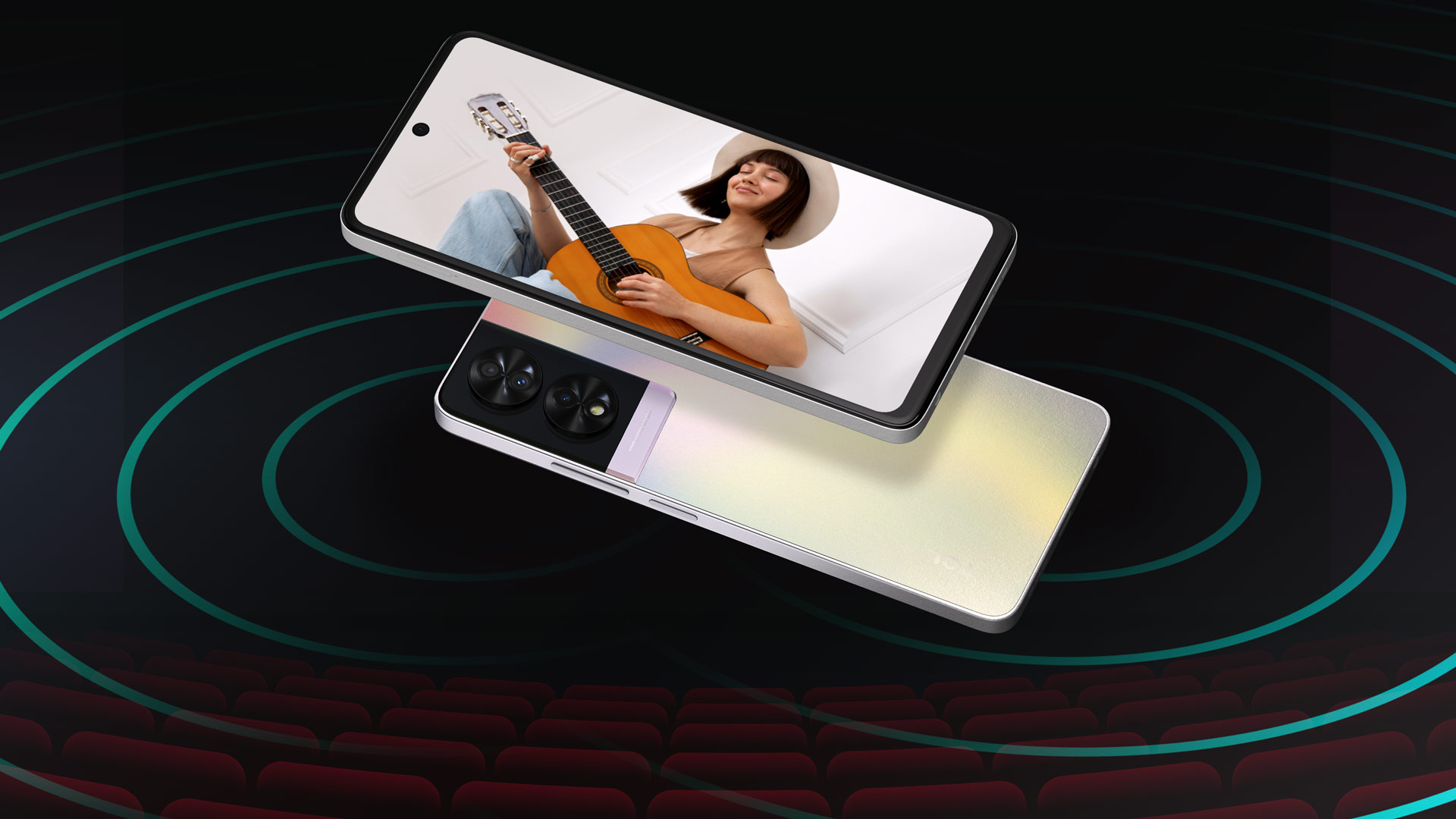 Sonido de pluma 3D TCL 40 NXTPAPER