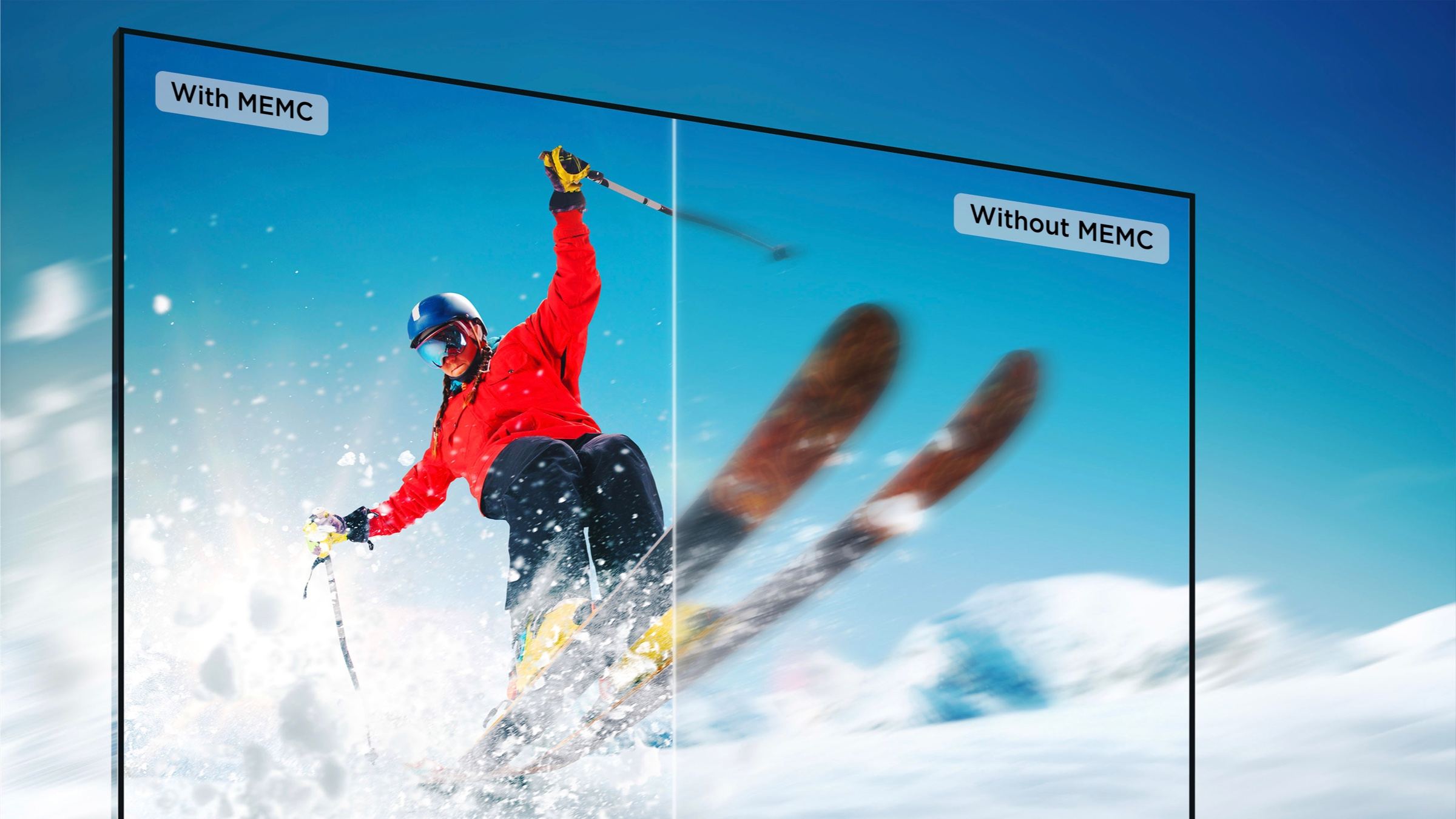 TCL C645 QLED TV MEMC