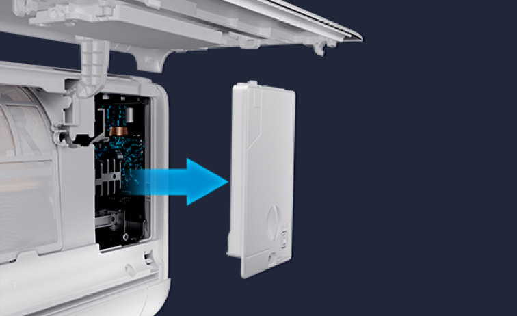 Take off PCB box cover