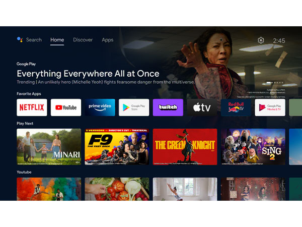 TCL S5400 Smart TV for google TV