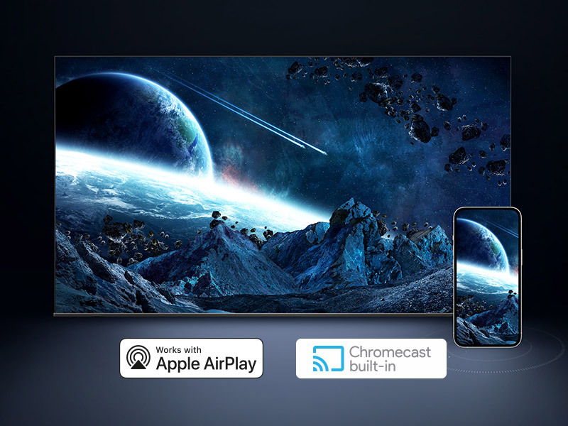 TCL C745 QLED TV Airplay2