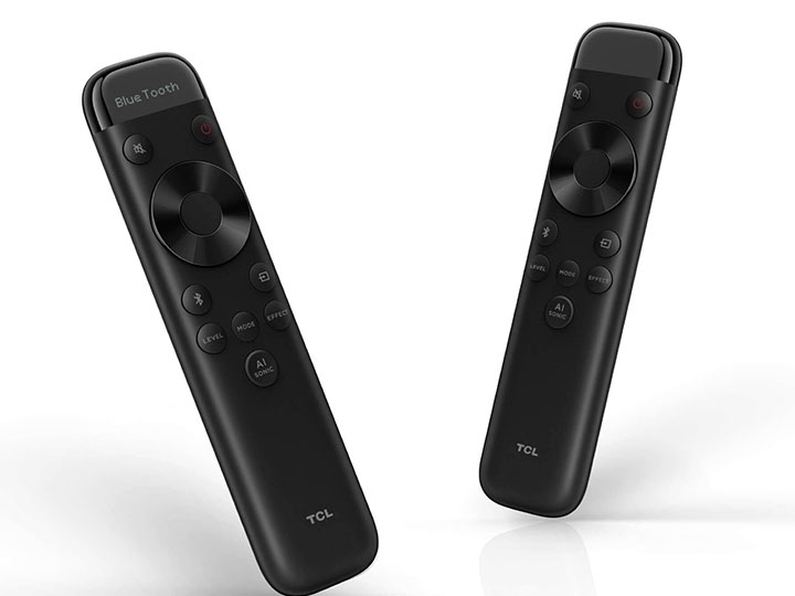 Sleek and stylish new remote control