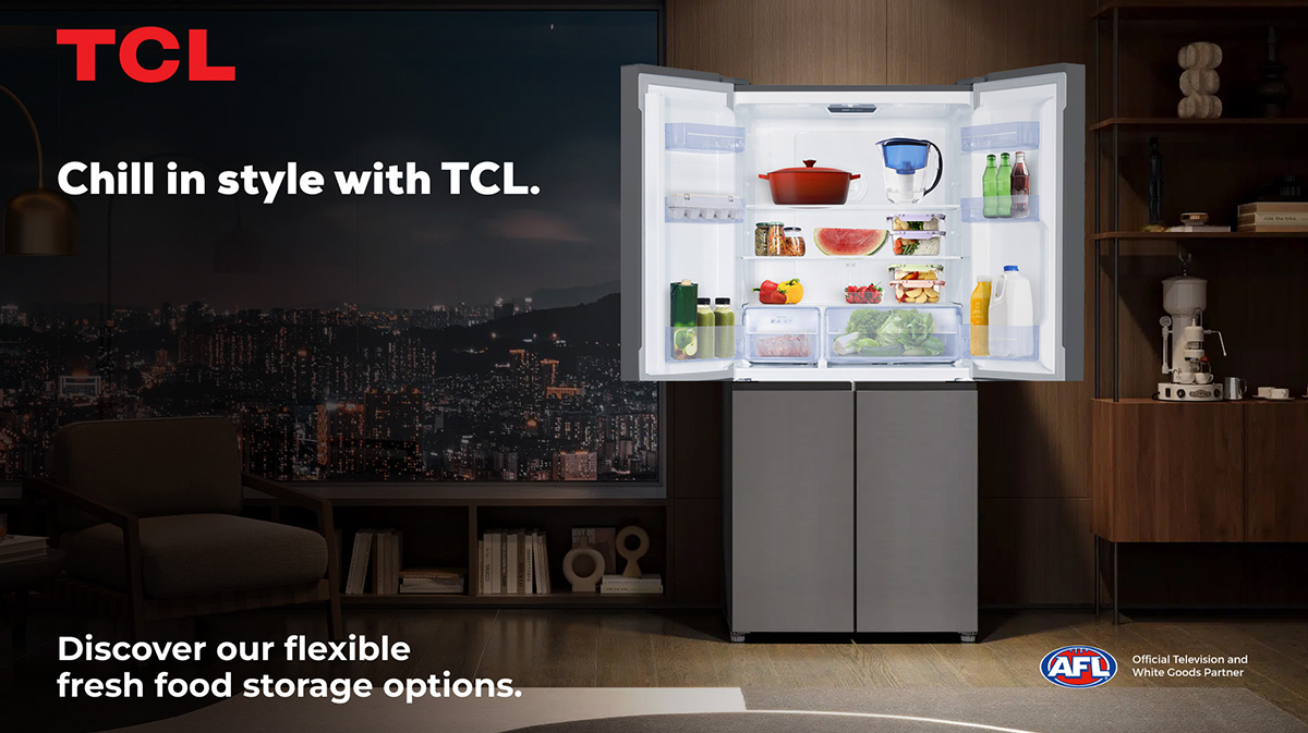 TCL's French Door Fridge: The Ultimate Stylish Solution for Organising Your Kitchen