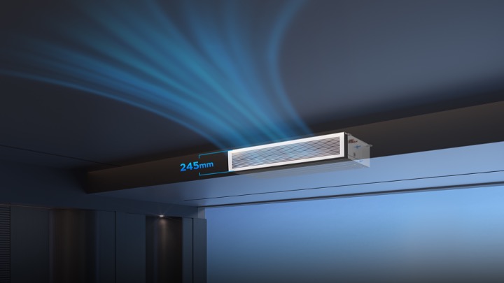 TCL Duct AC 245mm Ultra-thin Desgin