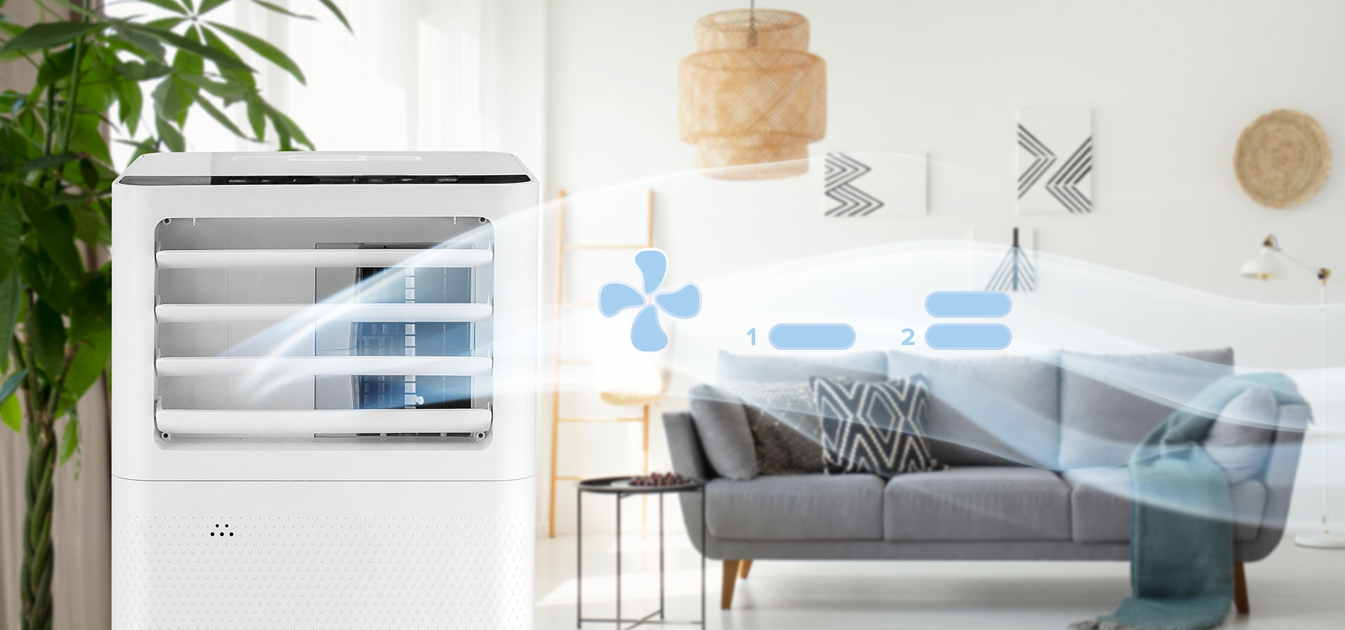 portable air conditioners with multi speed fan features from TCL Australia