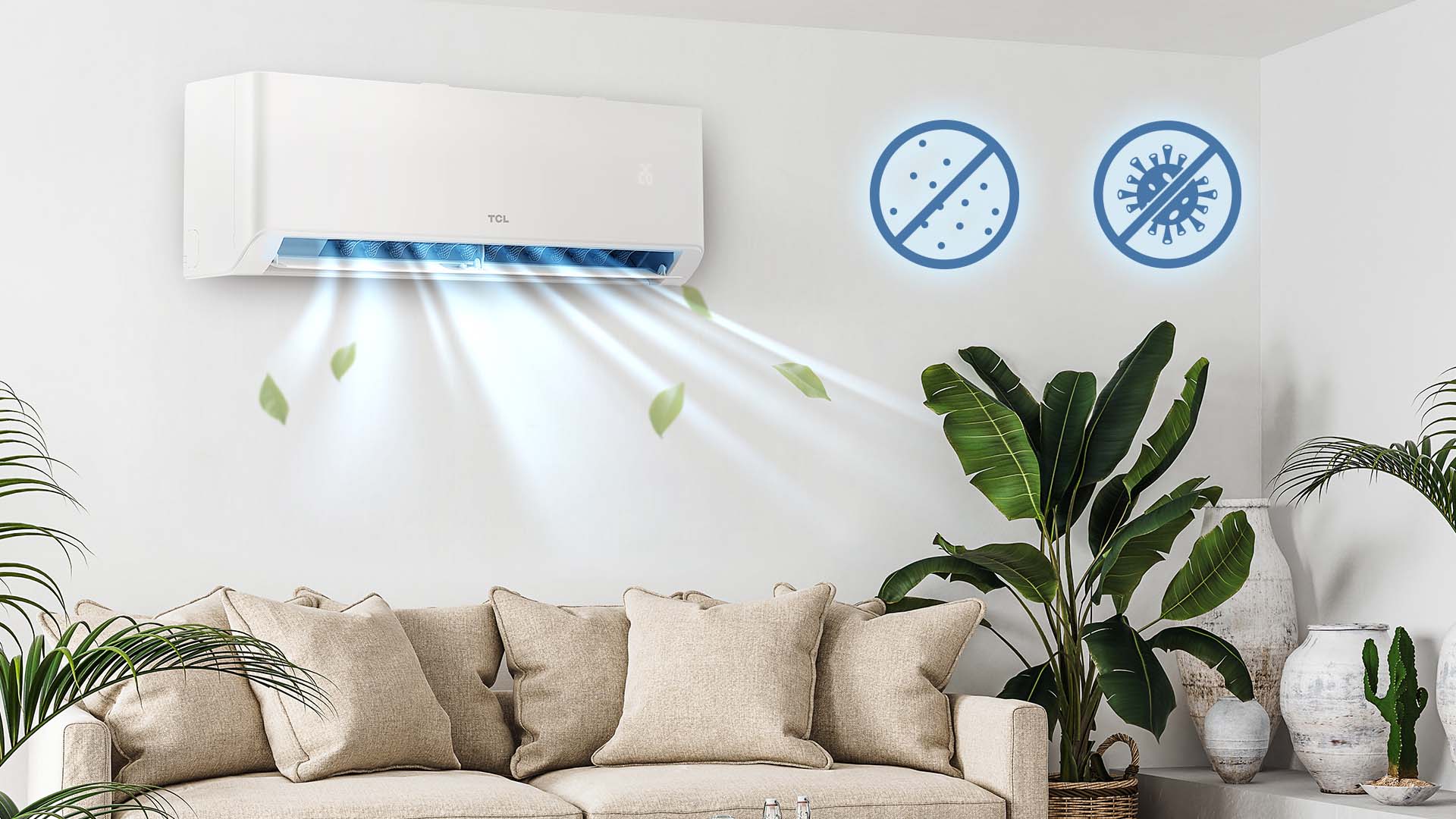 air conditioning filters to ensure pristine air quality from TCL
