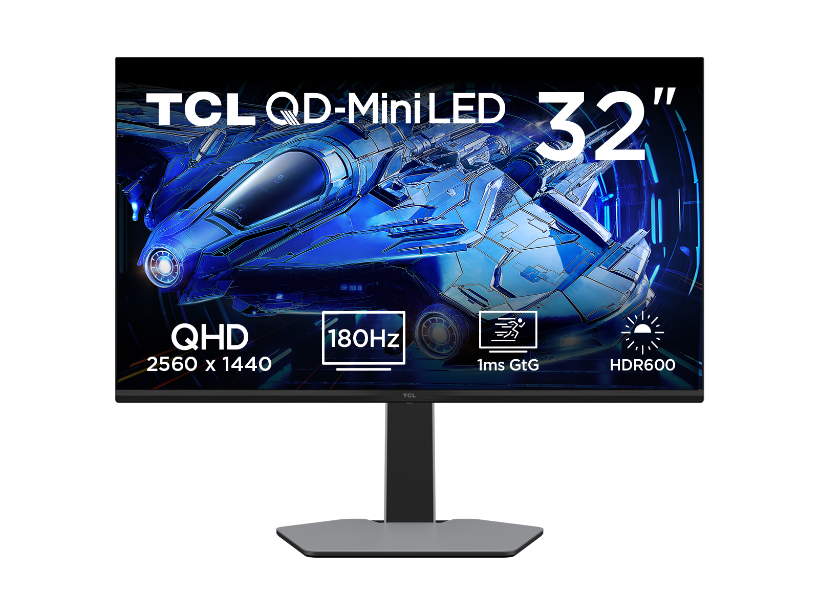TCL 32G64 QD-MiniLED Monitor-32 Inch QHD Monitor | TCL Australia