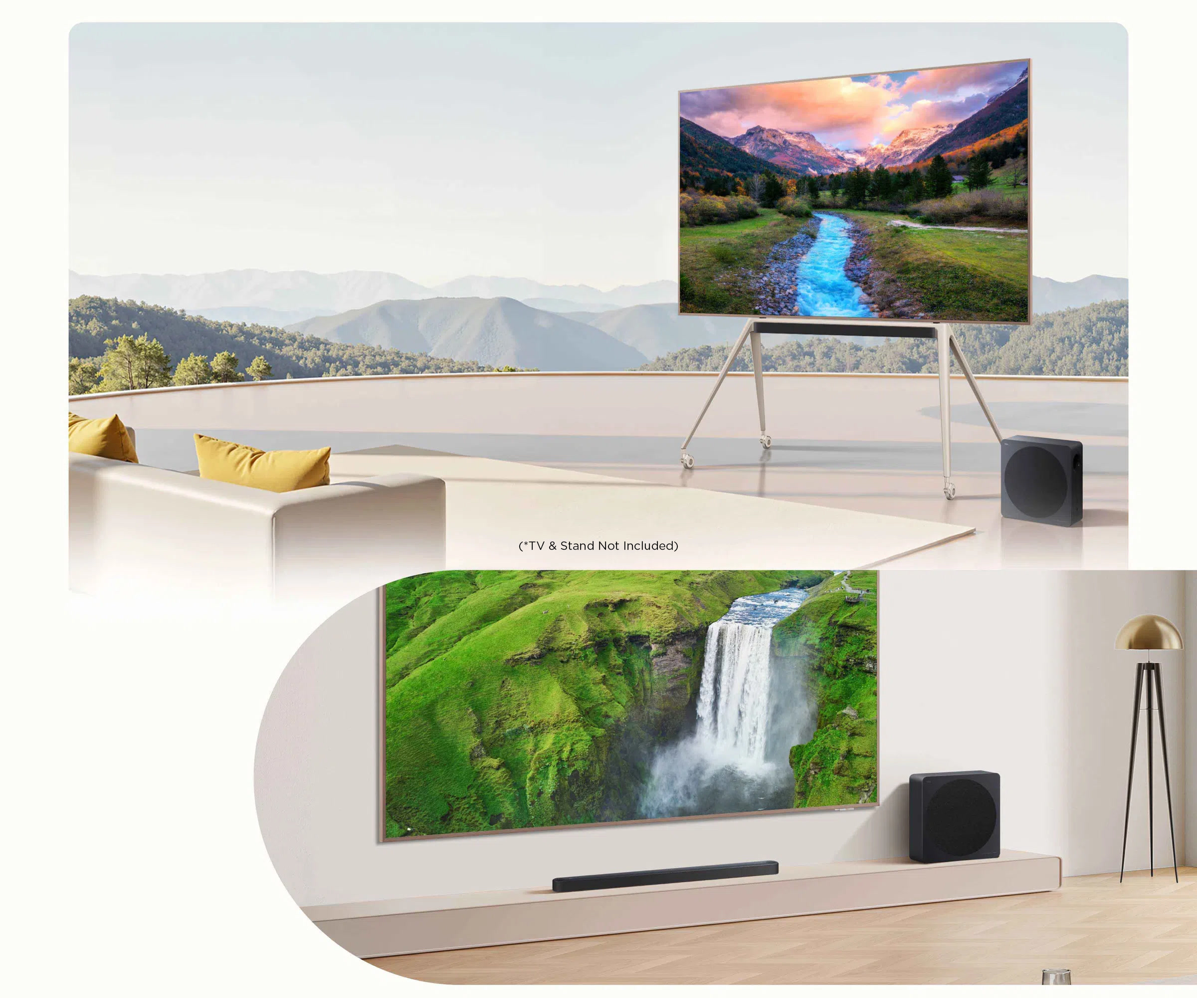 Flexible mounting options