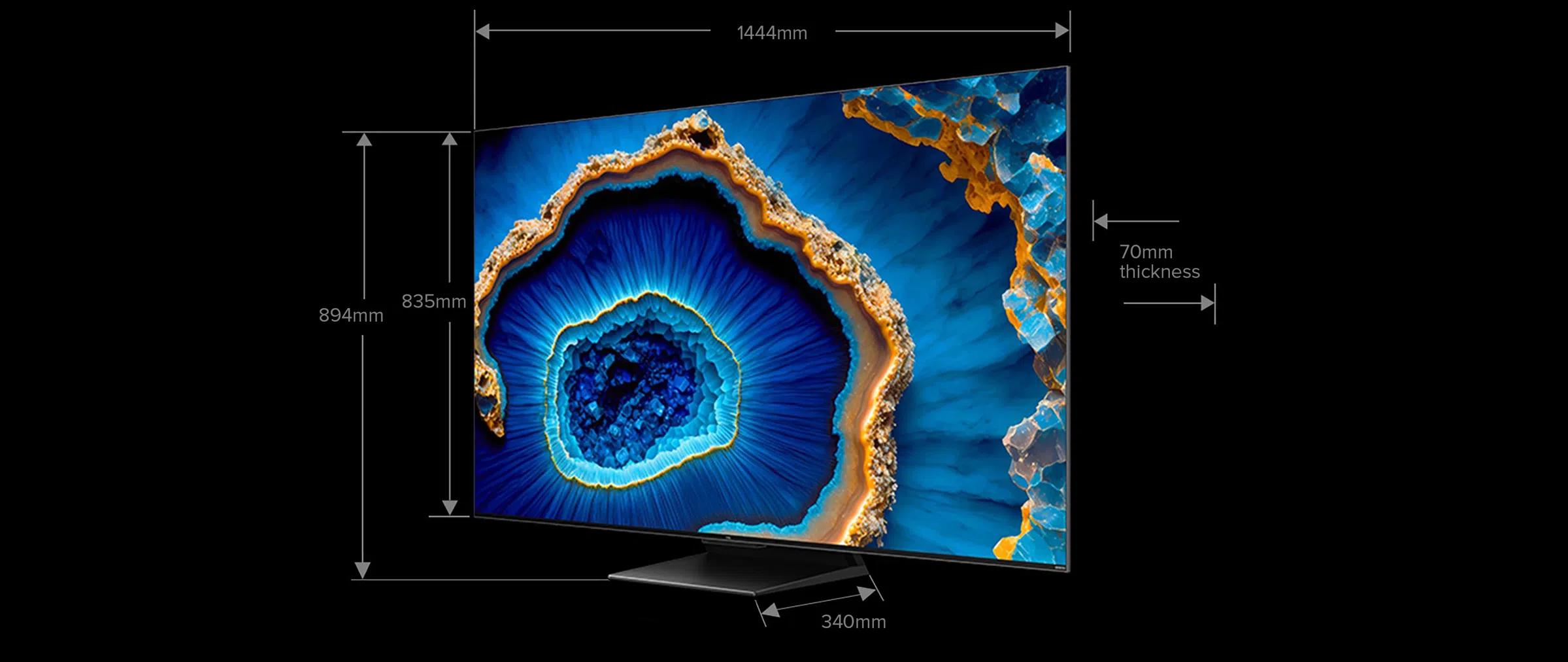 TCL C755 QD-Mini LED 4K Google TV