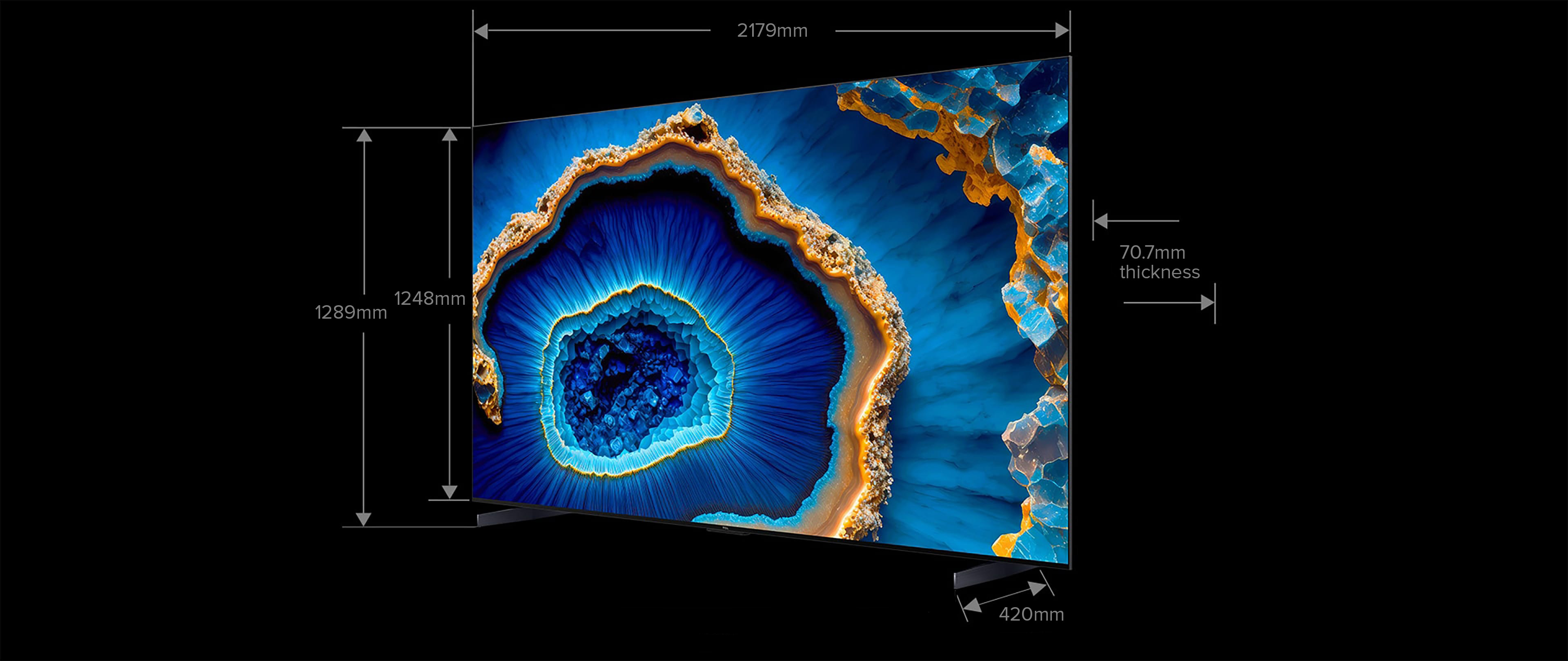  TCL C755 QD-Mini LED 4K Google TV