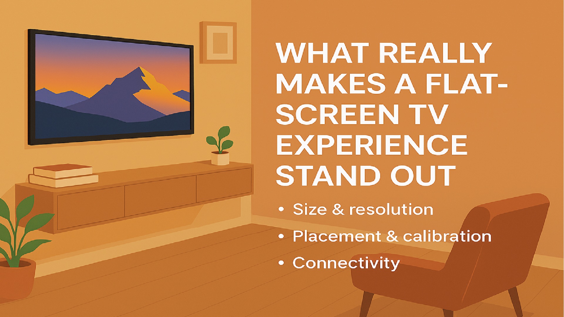 TV de Tela Plana: Como Aproveitar ao Máximo Sua Tela no Espaço da Sua Casa