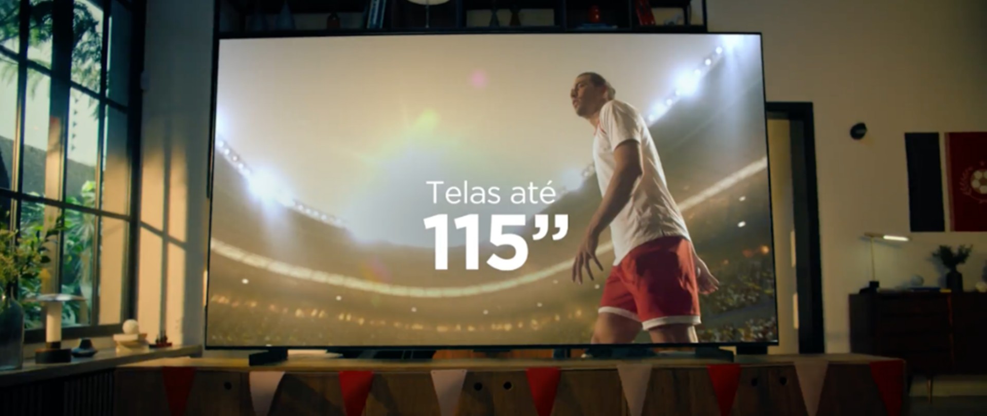 TCL apresenta campanha “Prepare sua casa para os grandes jogos”
