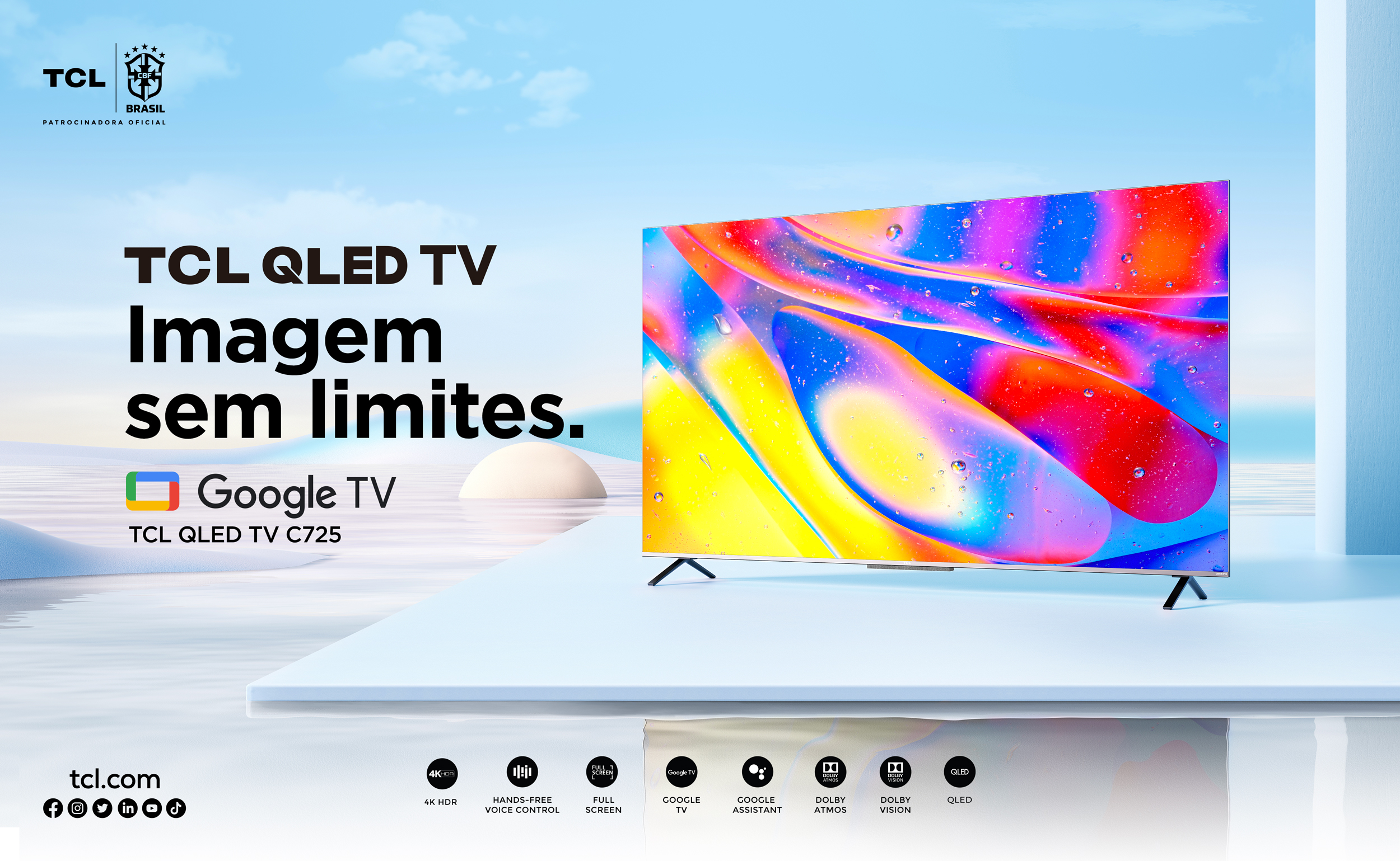 TCL aumenta investimentos na categoria de TVs QLED em 2021 