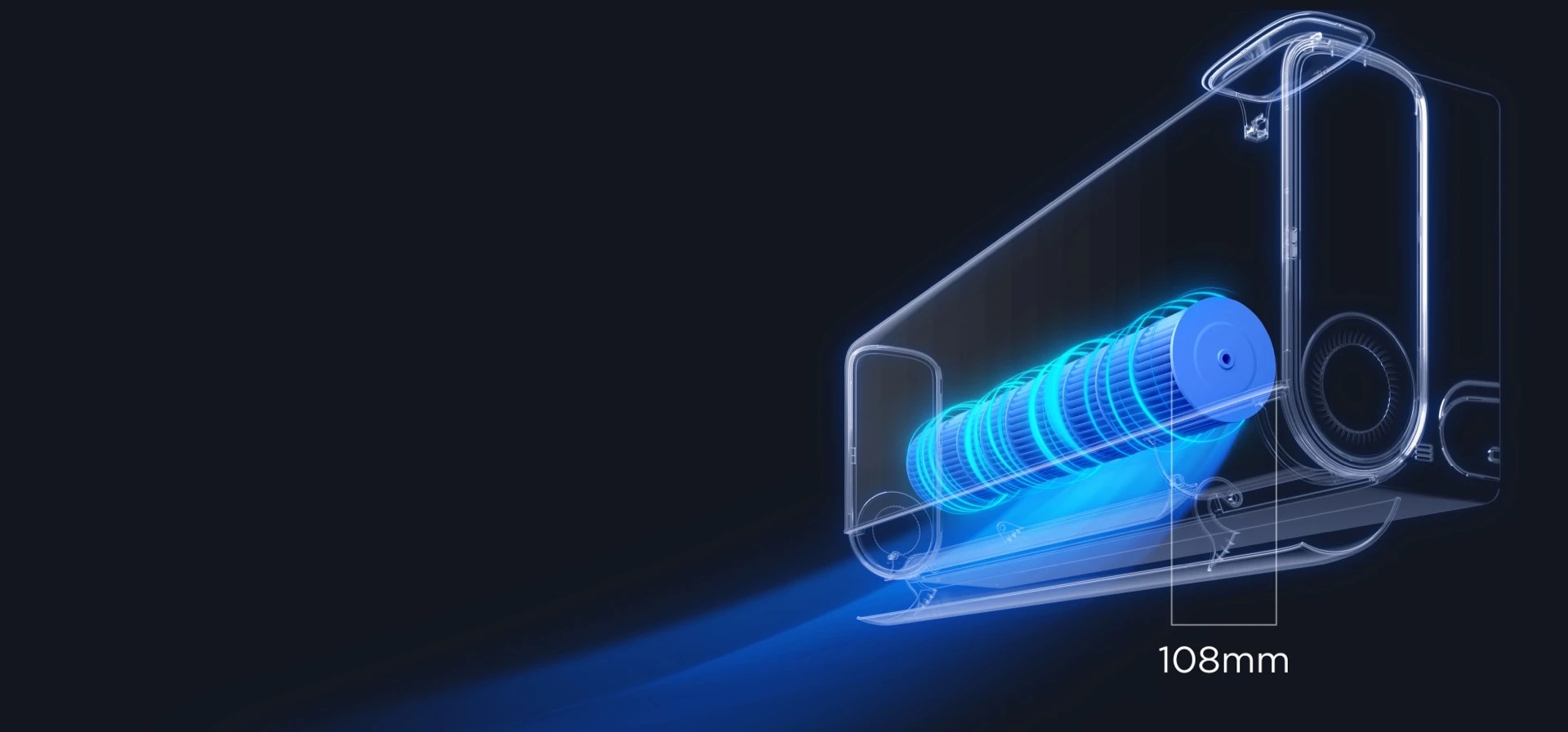 108mm Large Diameter  Cross Flow Fan