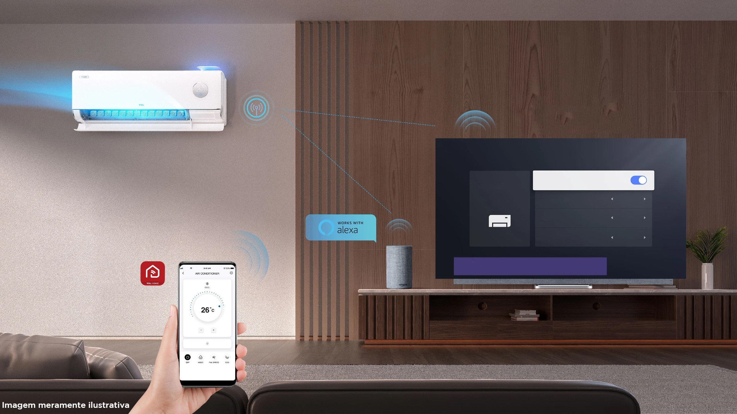 Compatible with Google Home & Alexa