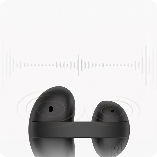TCL CrystalClip Headphone Dual-mic Noise Cancellation