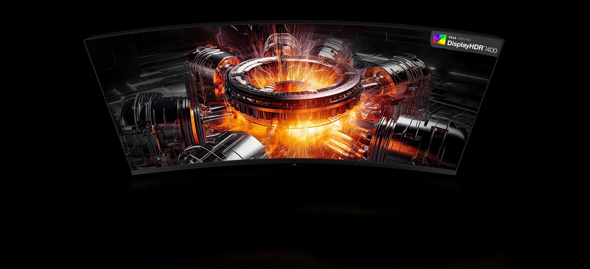 TCL 34R83Q Monitor 1600 nits top level professional HDR certification