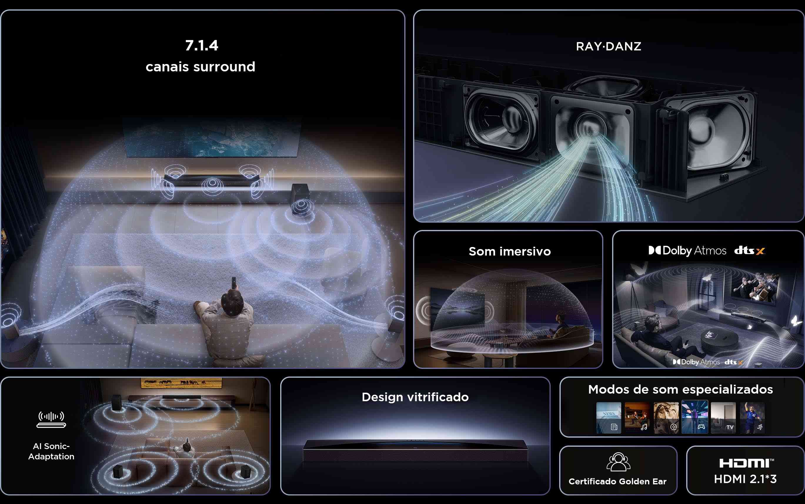 TCL Q85H Soundbar Overview