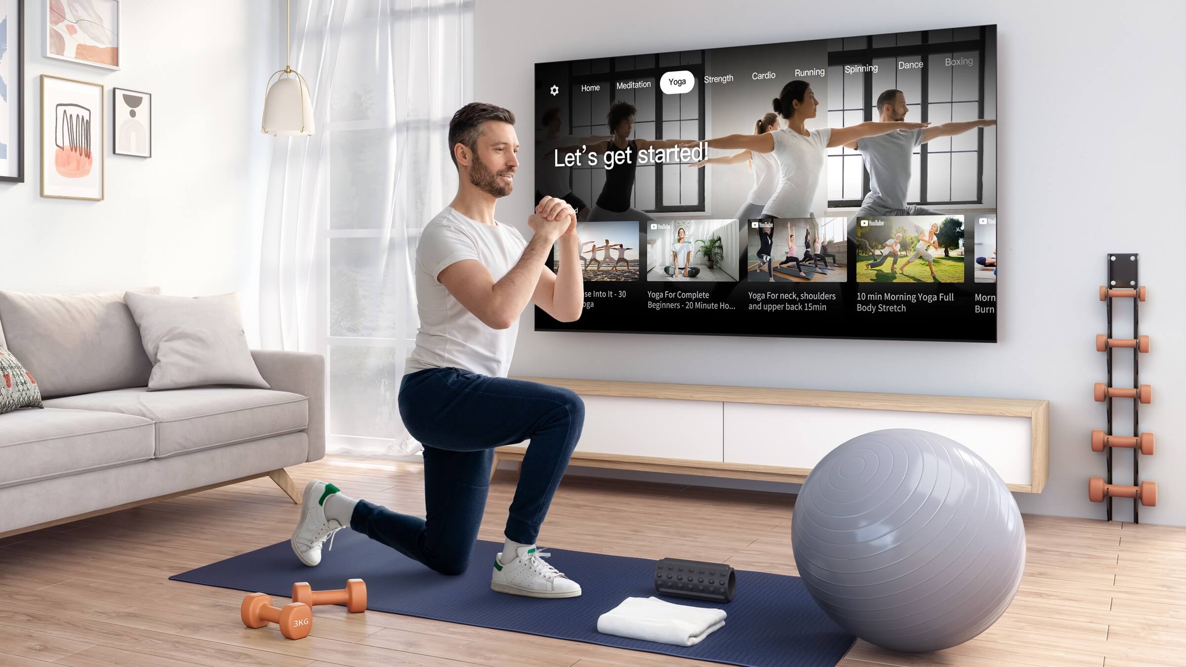 TCL C635 Sua TV, Seu Personal Trainer