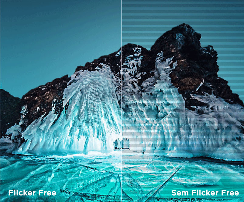 Multiple Eye Care-overclocking flicker-free