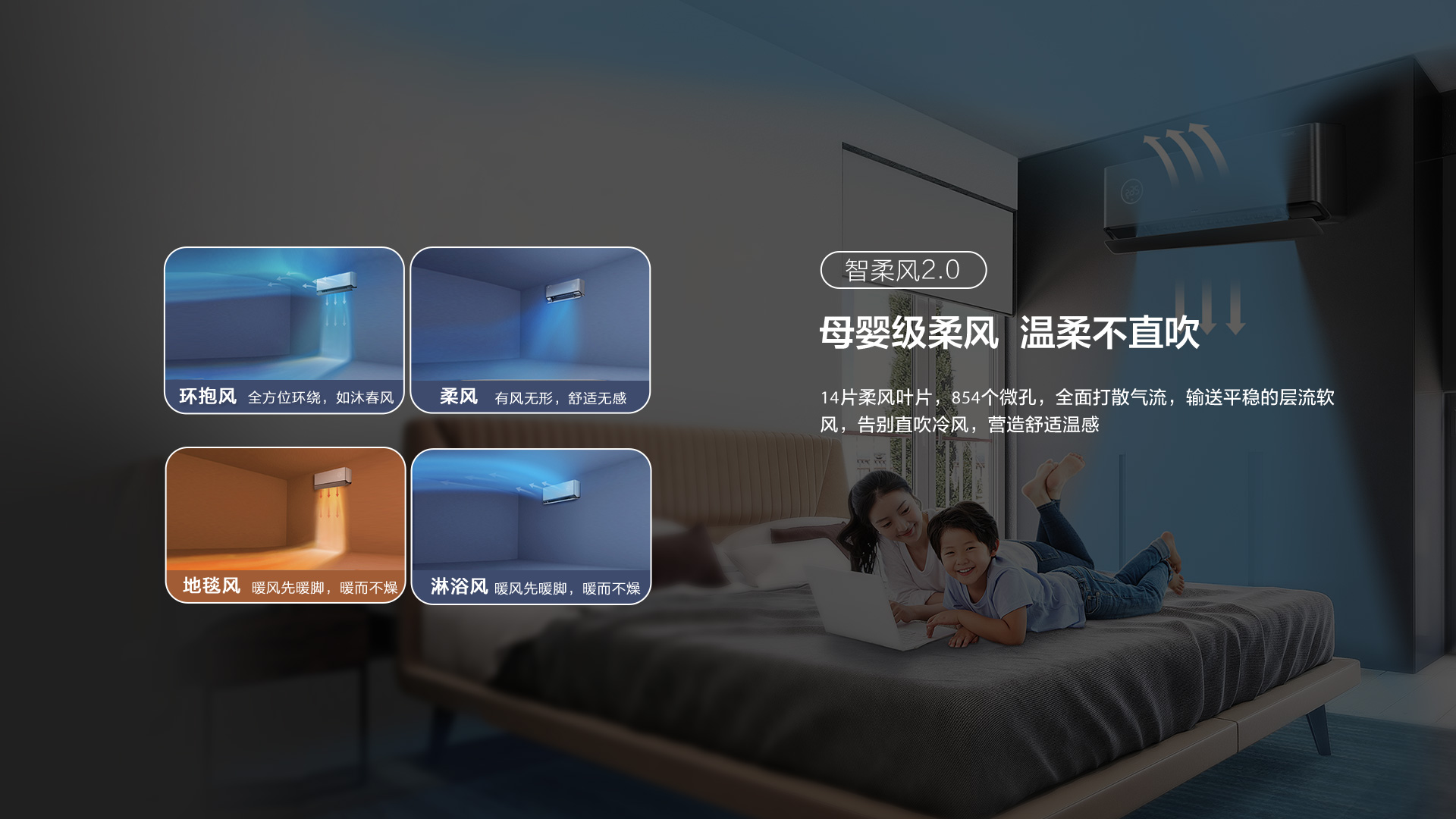 TCL新风空调特性-母婴级柔风