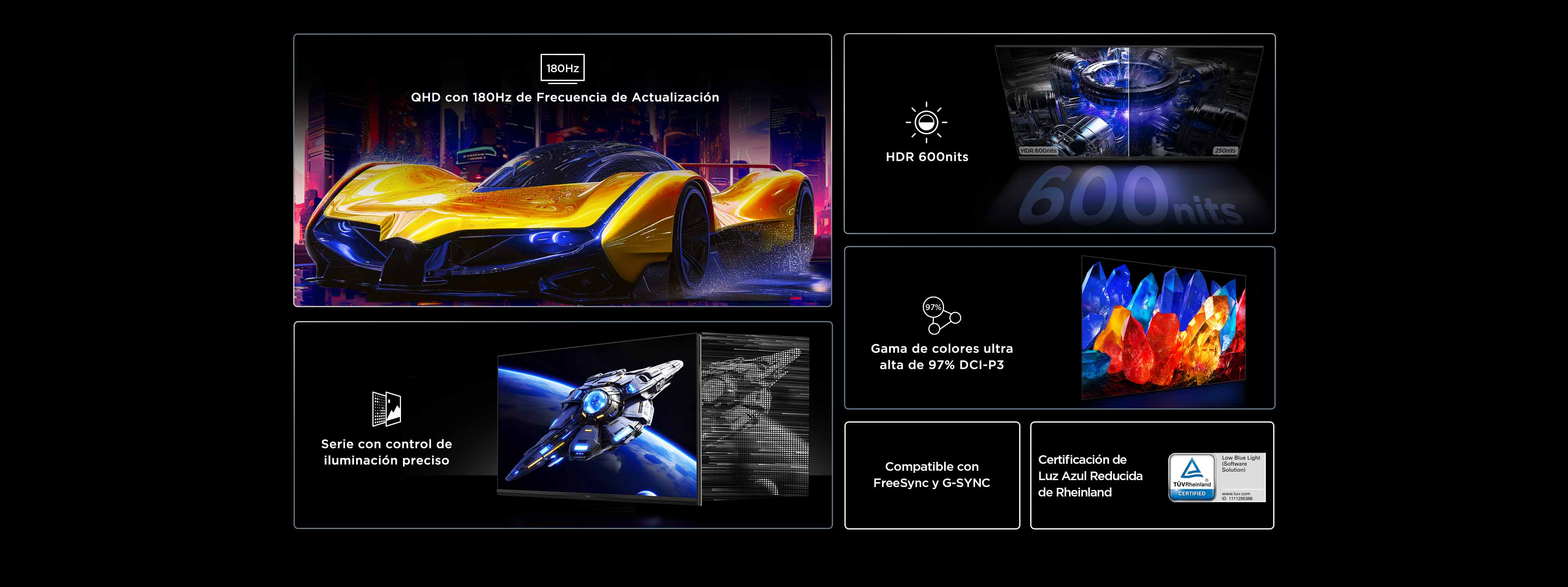 TCL 27R73Q HDR Professional Monitor Features