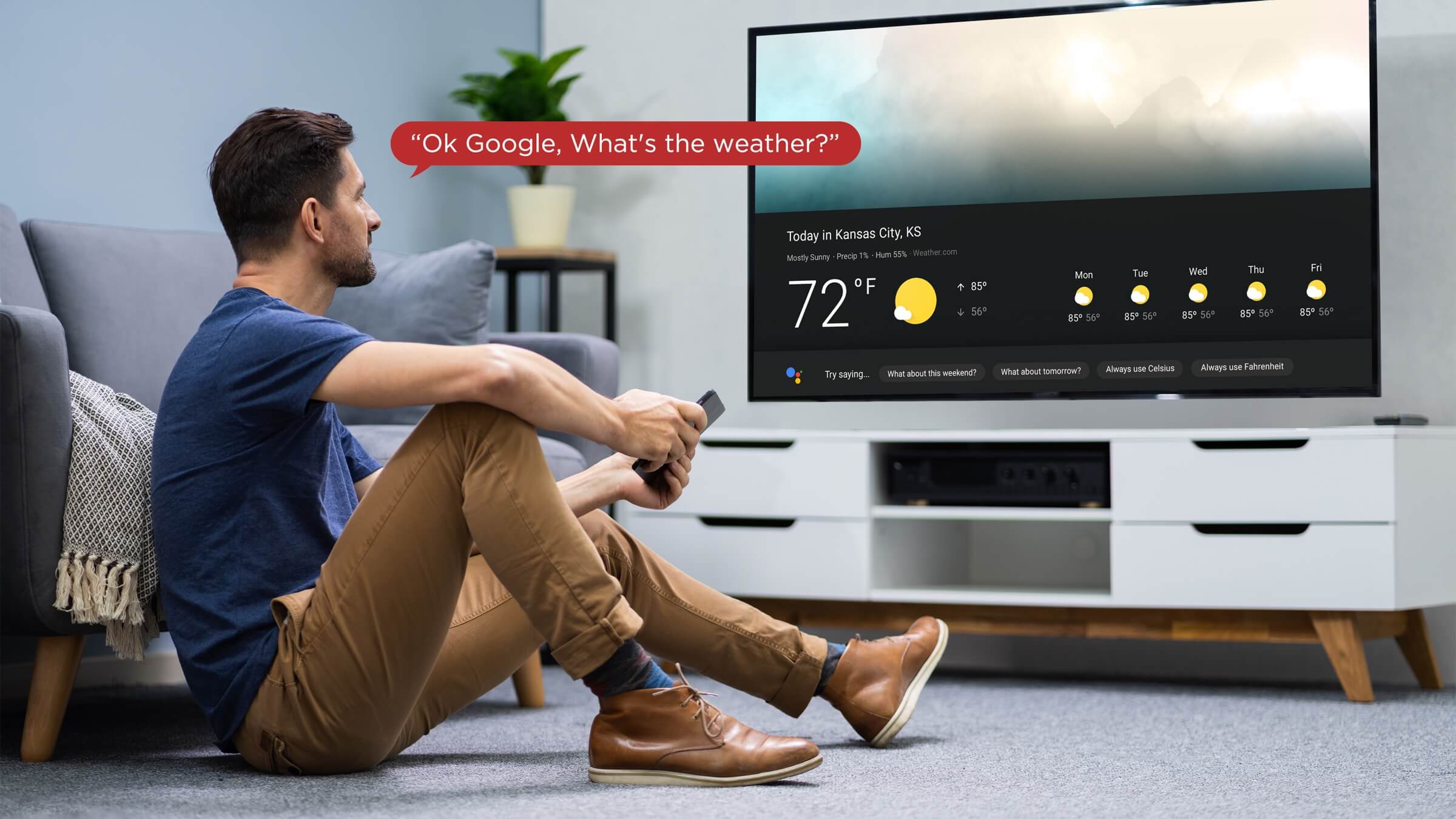 TCL S5400A Google Assistant