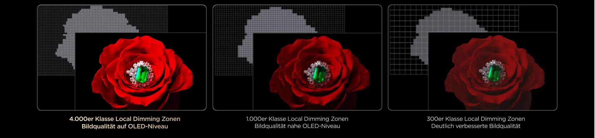 SQD-Mini LED More Dimming Zones