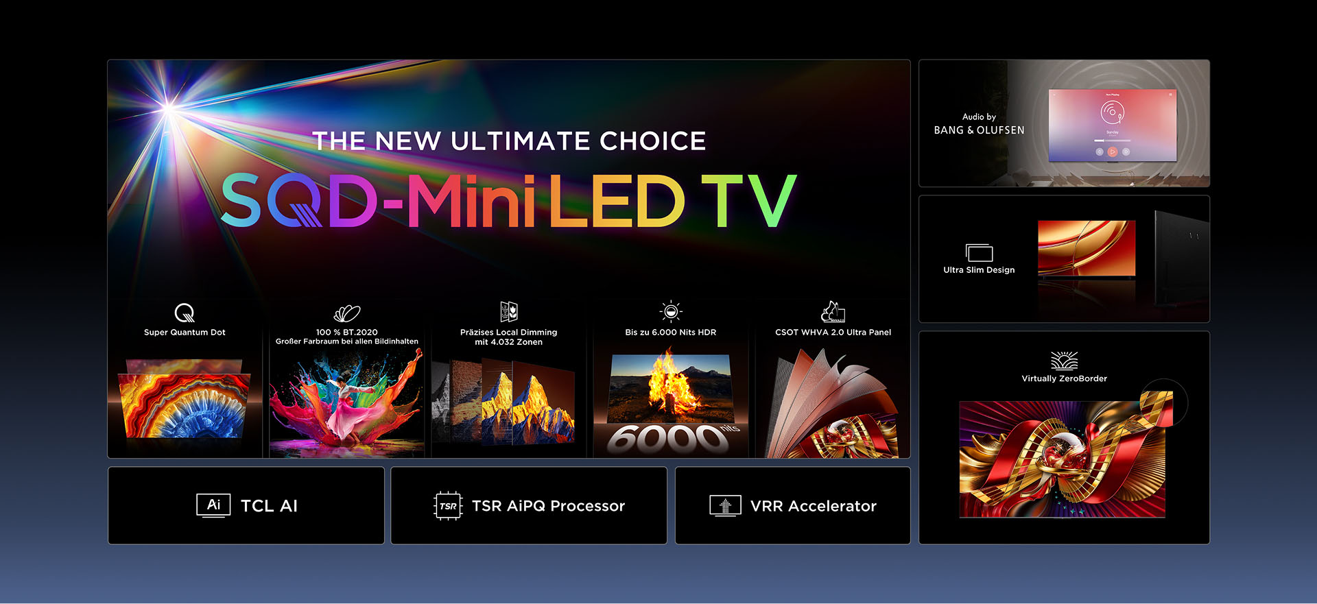 TCL C8L SQD-Mini LED TV - New Ultimate Choice