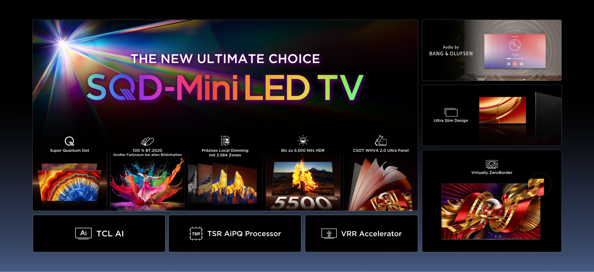 乐竟体育 C8L SQD-Mini LED TV - New Ultimate Choice