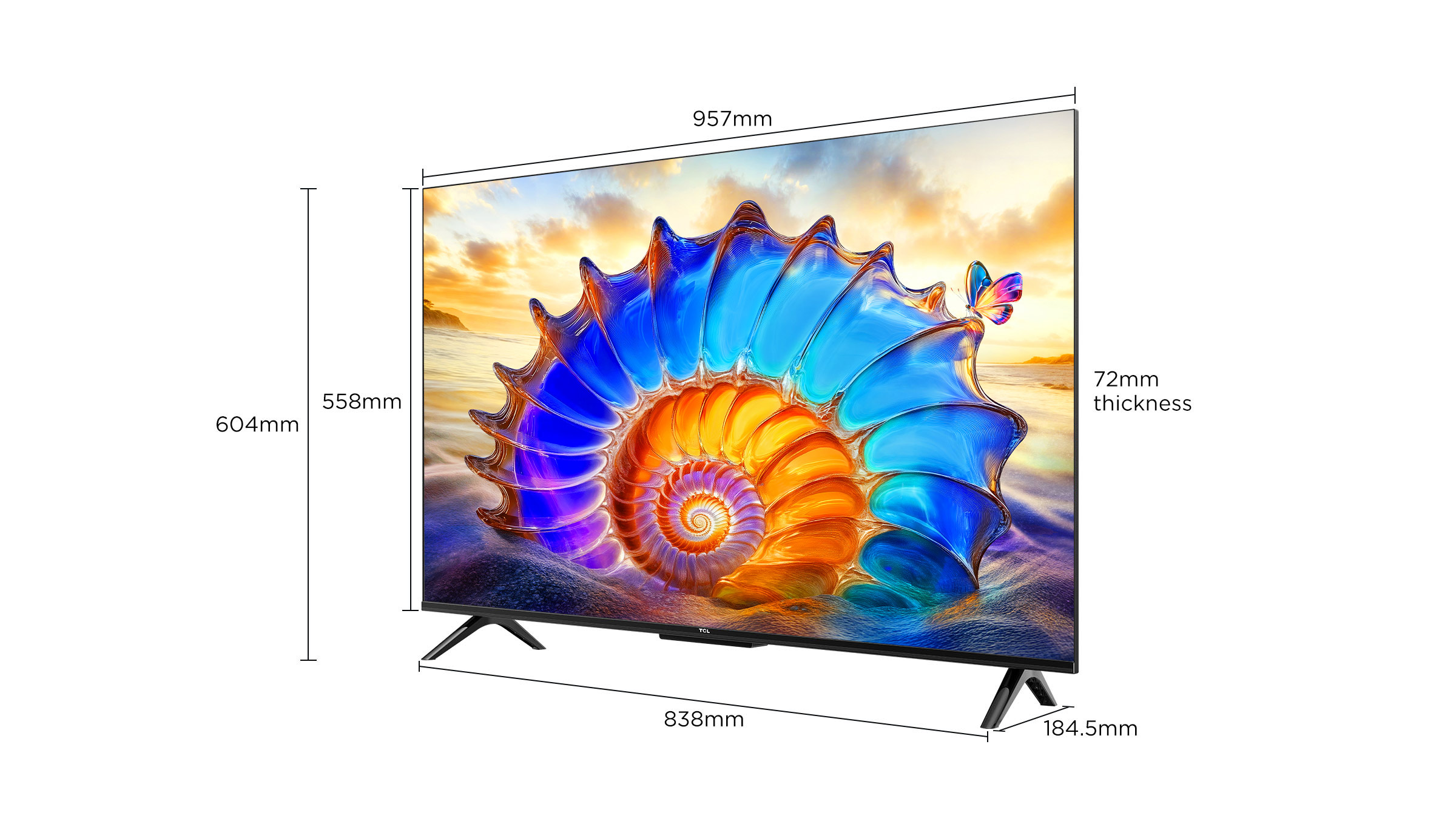55 inch 乐竟体育 P6K 4K HDR TV