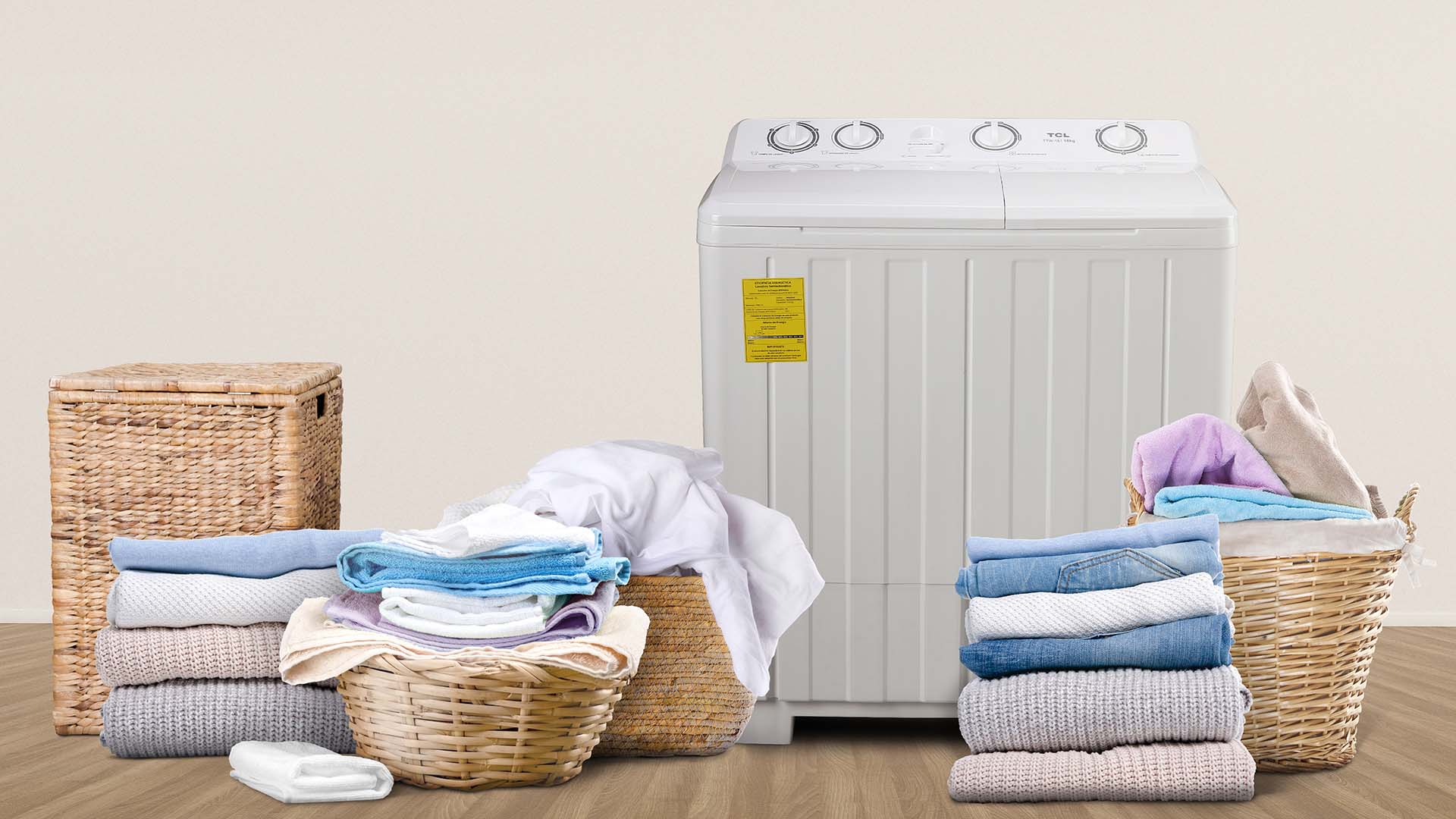 TCL Lavadora de Gran capacidad