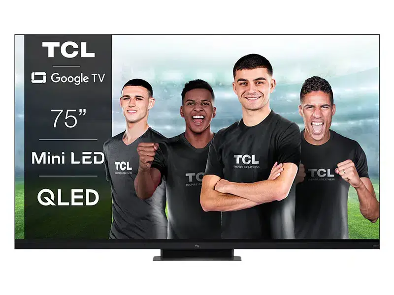 TCL 4K Mini LED  144hz TV​ con QLED, Google TV​ y Onkyo 2.1.2 Sound System
