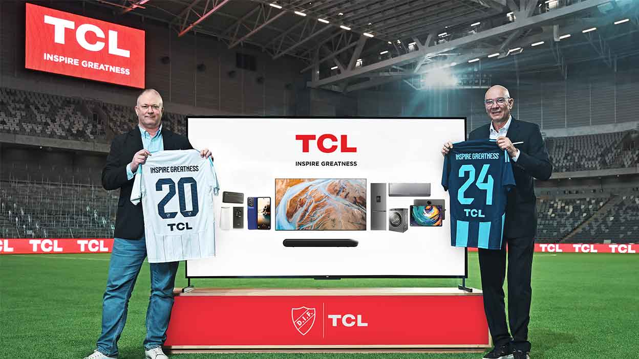 TCL becomes main partner of the Swedish Djurgården Football Club