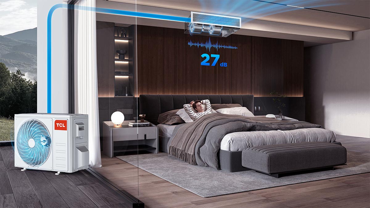 TCL Duct AC Quiet Operation