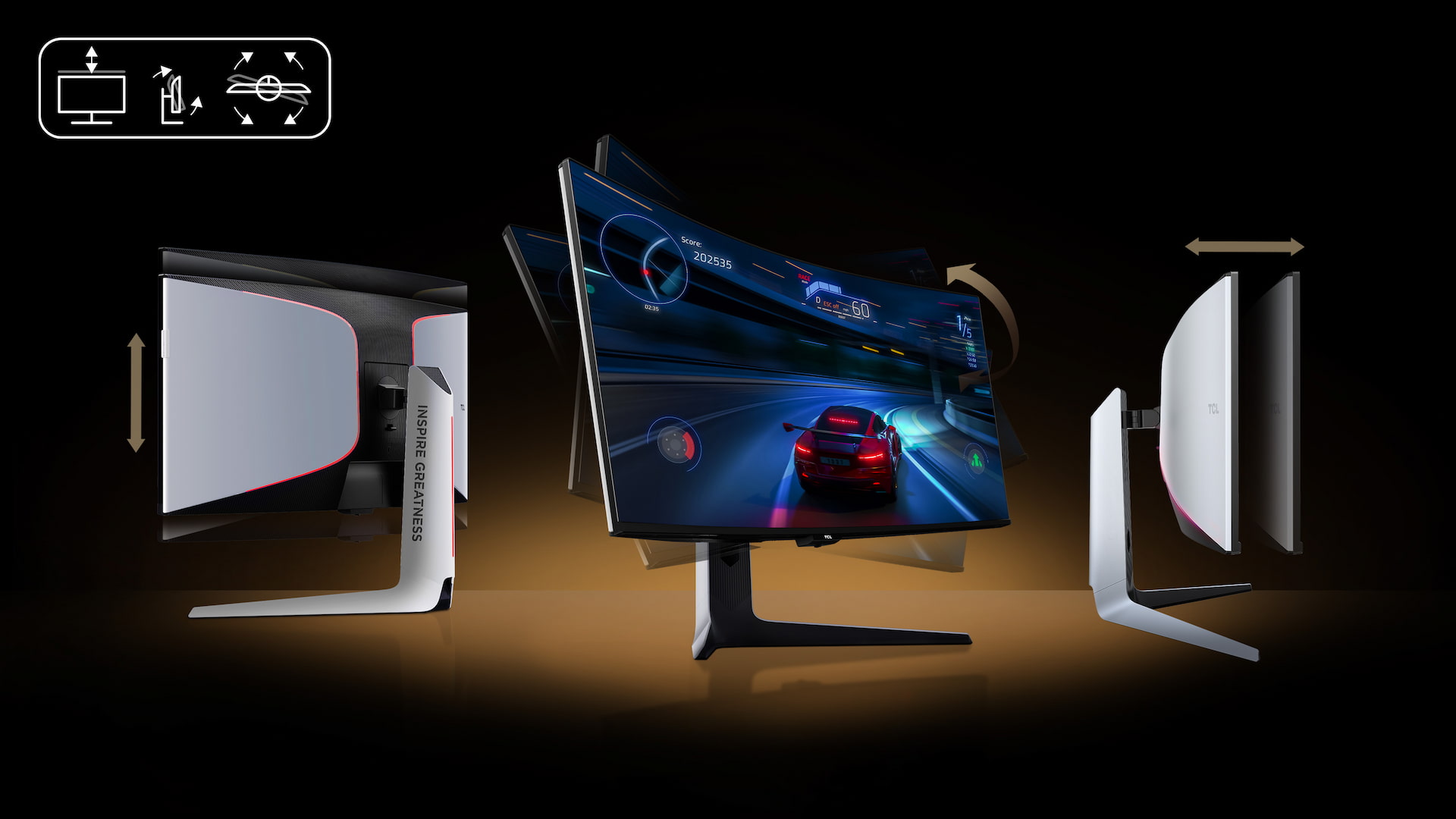 TCL 34R83Q QD Mini LED 34インチ モニター TCL 34R83Q HDR Professional Monitor - TCL Global