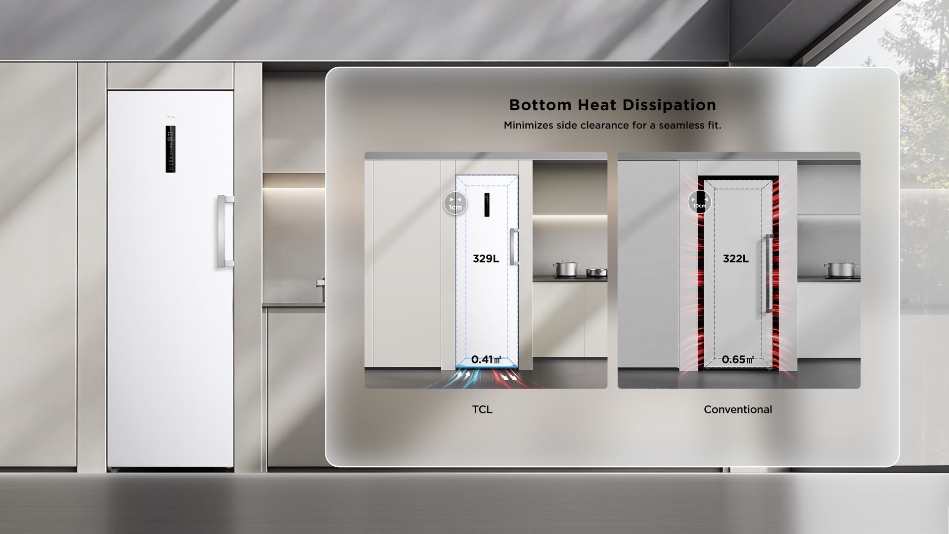 Bottom Heat Dissipation