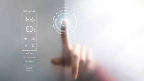 TCL fridge can easy of use without opening the door