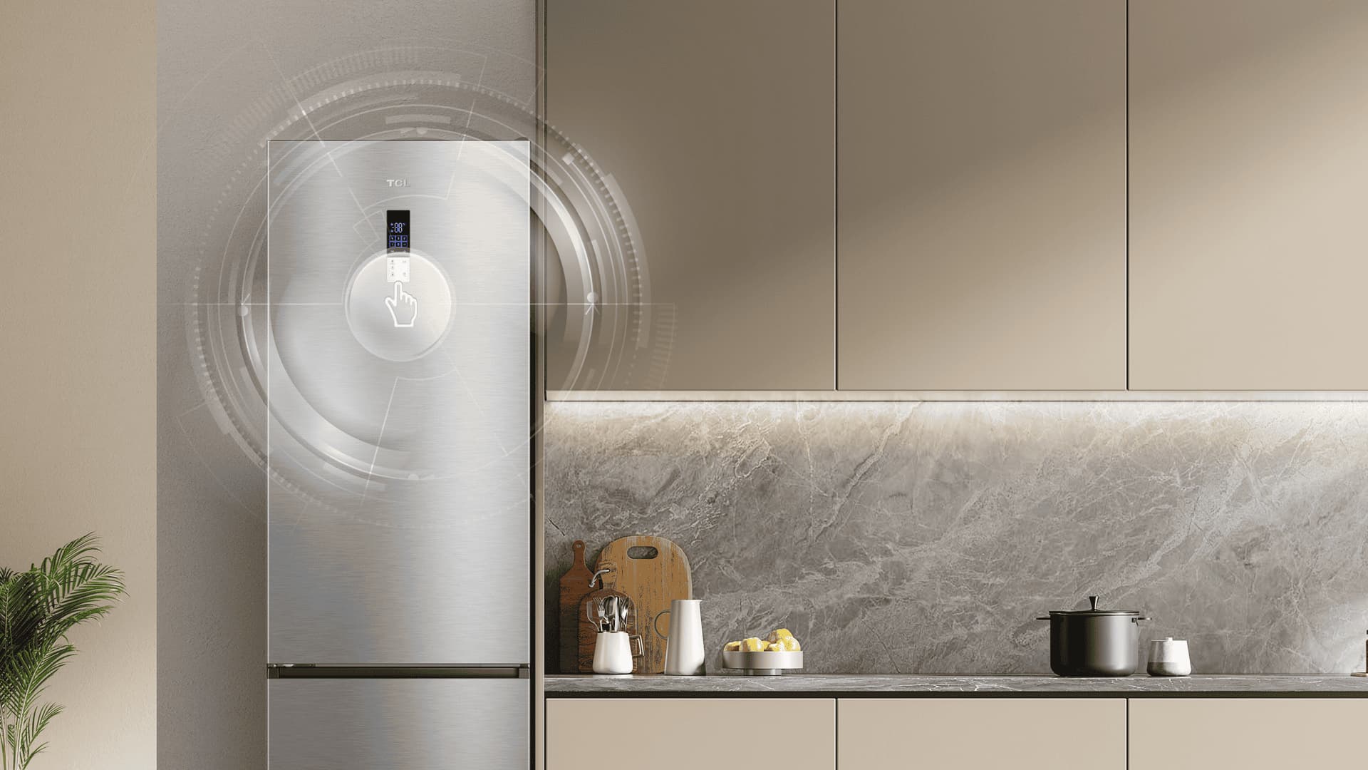 TCL fridge can precise adjustments without opening the door