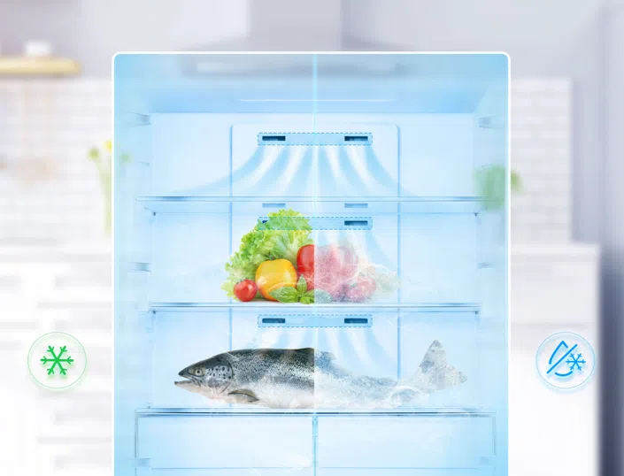 TCL Refrigerator rp631sse0 Multi Air Flow