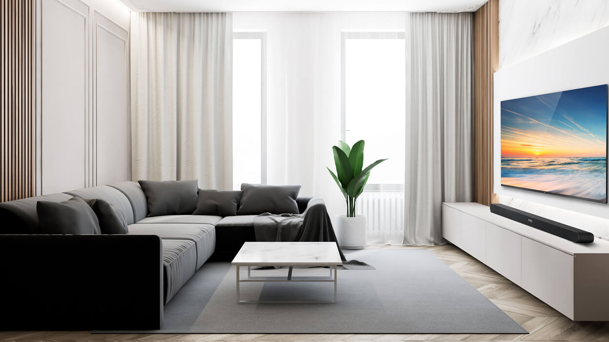 TCL Soundbar at home
