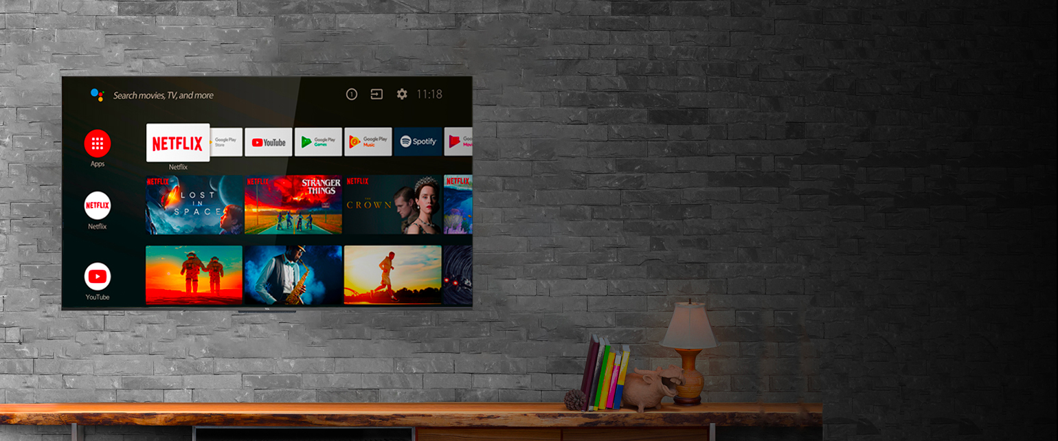 Android TV para un entretenimiento fácil e ilimitado