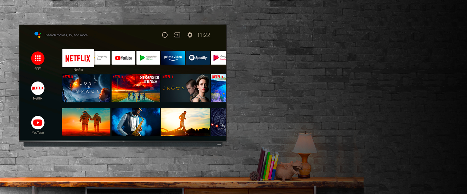 Android-TV für einfache und unbegrenzte Unterhaltung
